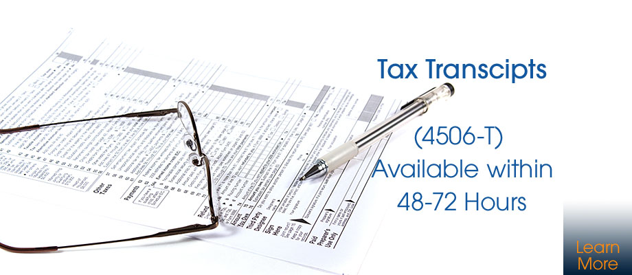 Tax Transcripts (4506-T)